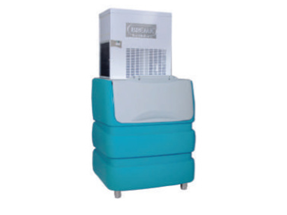 Ice Machine with Bin Cubes & Flakes